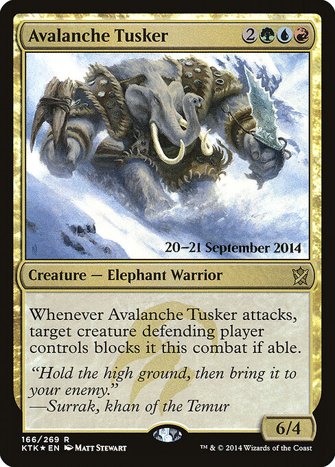 Avalanche Tusker 166s