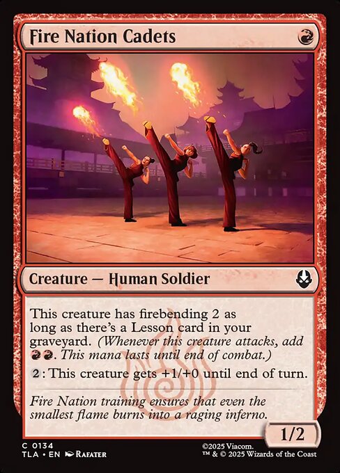 Fire Nation Cadets 134