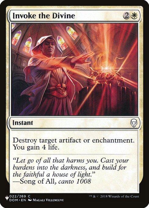 Invoke the Divine DOM-22