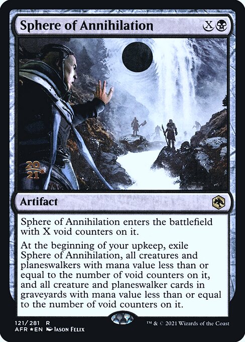 Sphere of Annihilation 121s