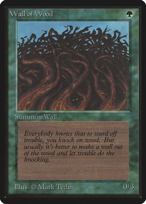 Wall of Wood 226