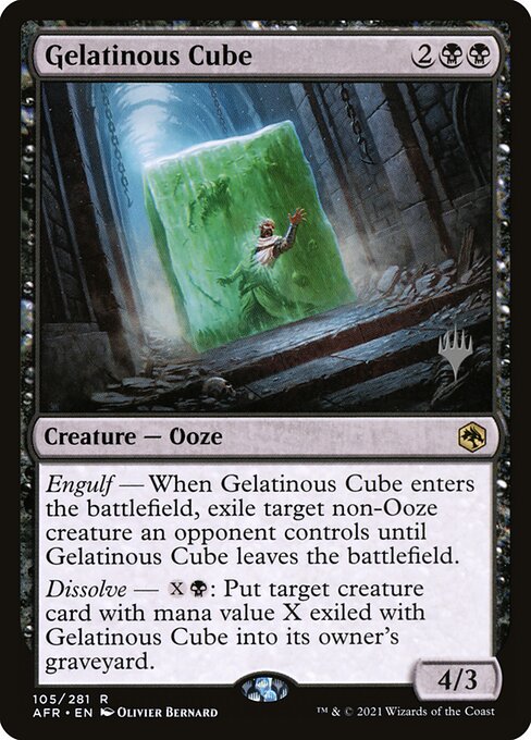 Gelatinous Cube 105p