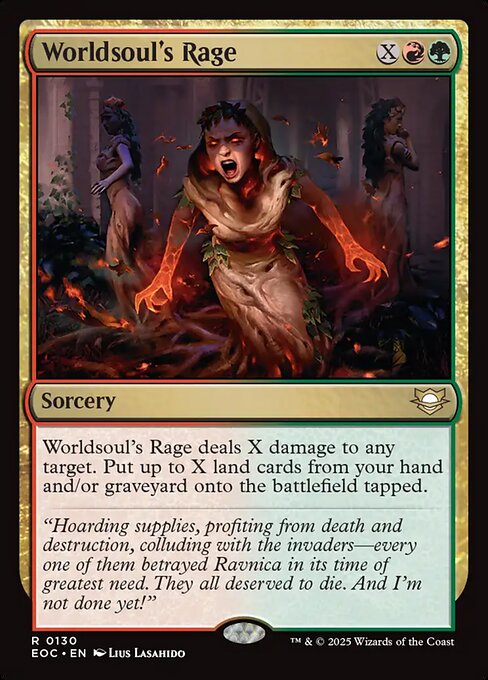 Worldsoul's Rage 130