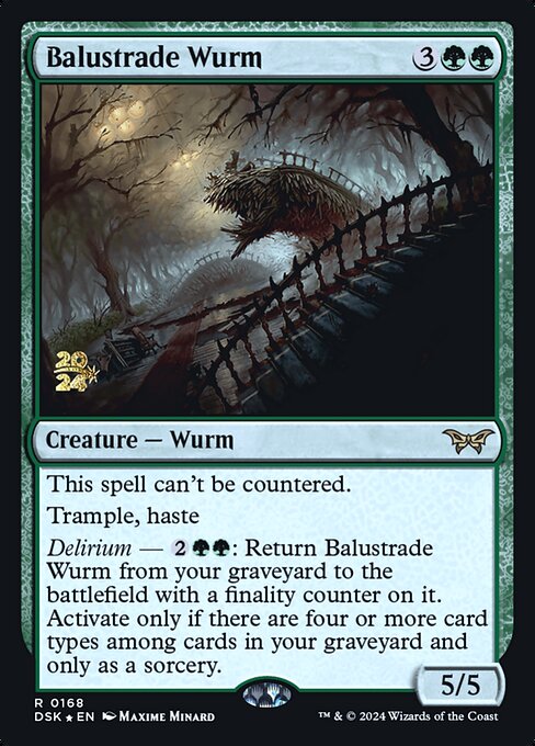 Balustrade Wurm 168s