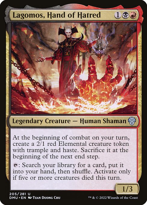 Lagomos, Hand of Hatred 205