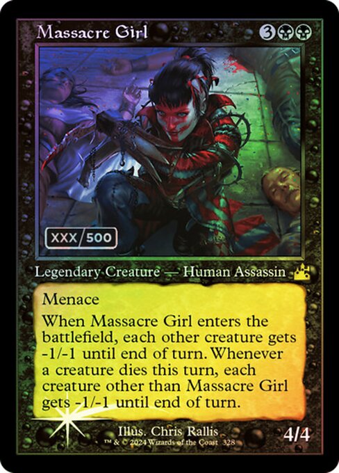 Massacre Girl 328z