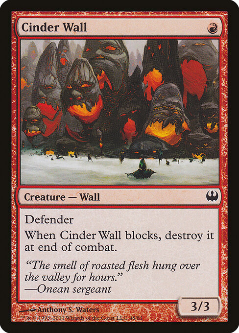 Cinder Wall 48