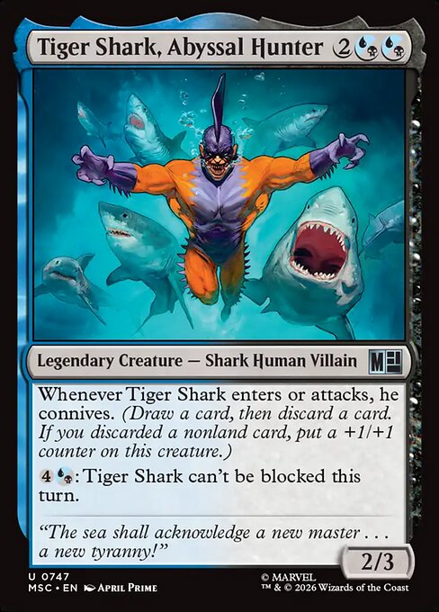 Tiger Shark, Abyssal Hunter 747