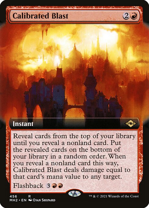 Calibrated Blast 456