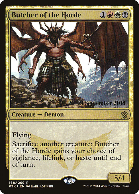 Butcher of the Horde 168s