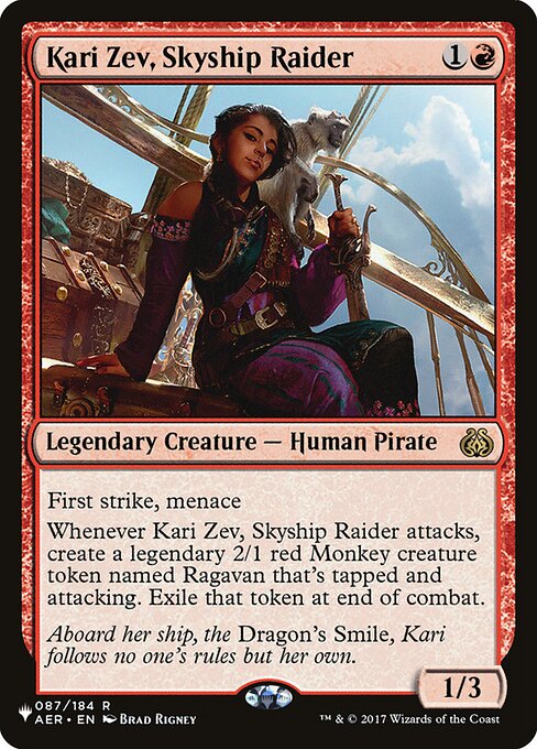 Kari Zev, Skyship Raider AER-87