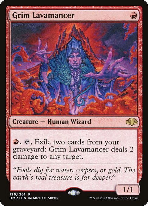 Grim Lavamancer 126
