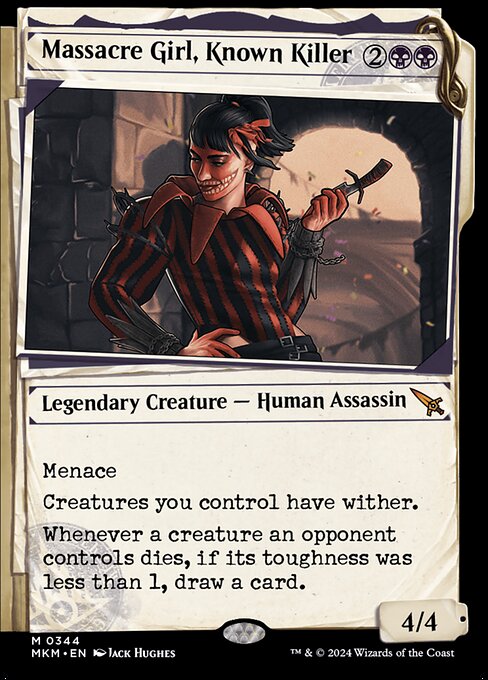Massacre Girl, Known Killer 344