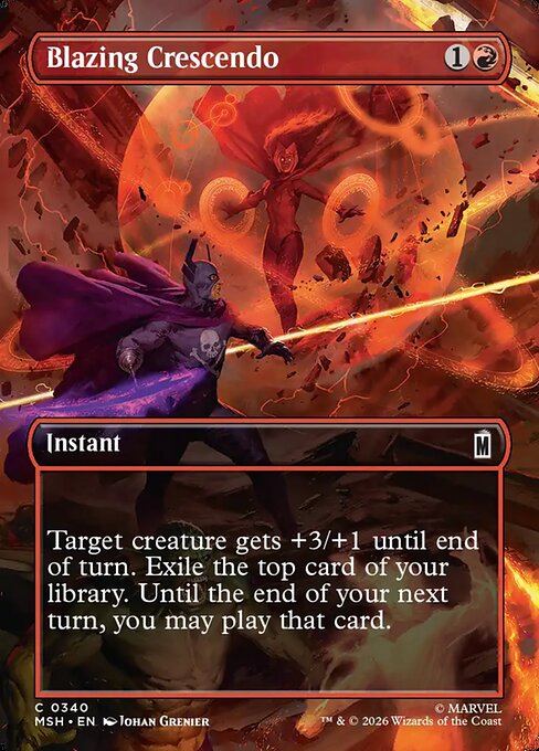 Blazing Crescendo 340
