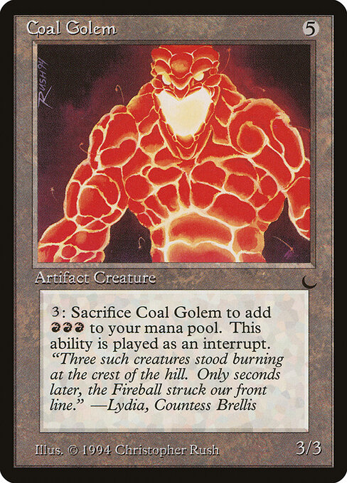 Coal Golem 99