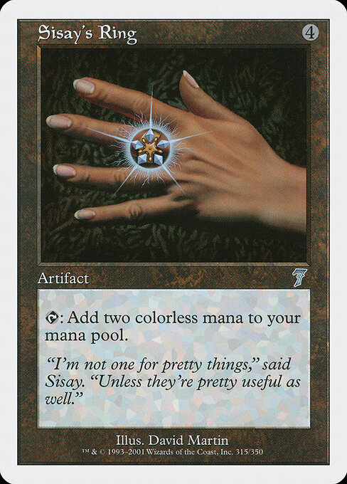 Sisay's Ring 315