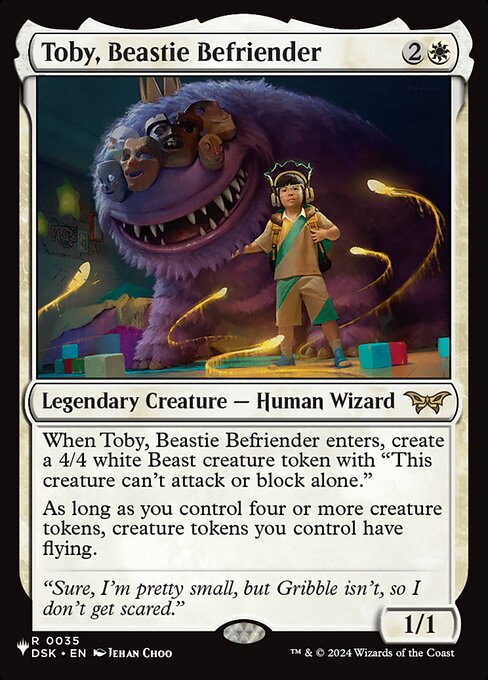 Toby, Beastie Befriender DSK-35