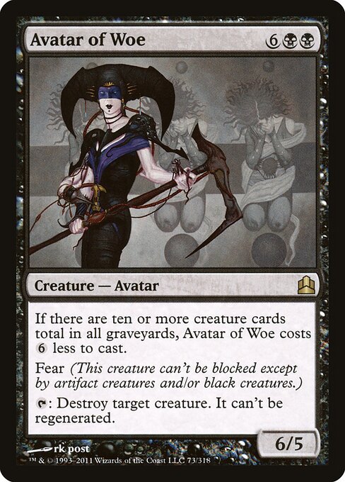 Avatar of Woe 73