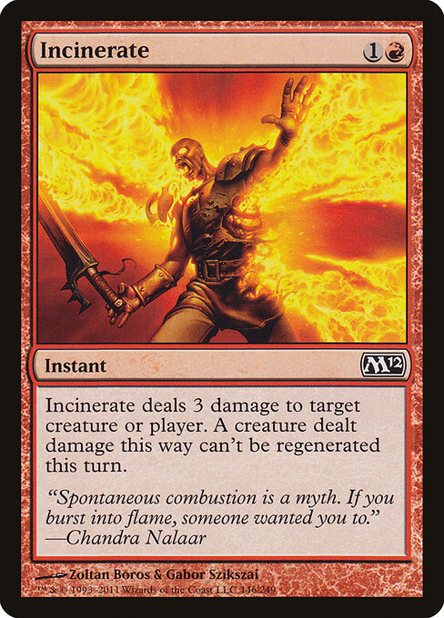 Incinerate 146