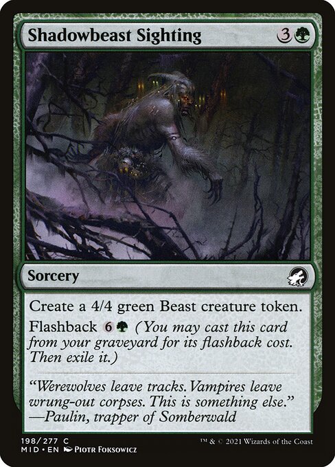 Shadowbeast Sighting 198