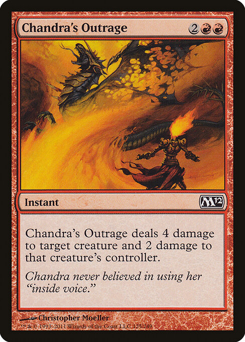 Chandra's Outrage 125