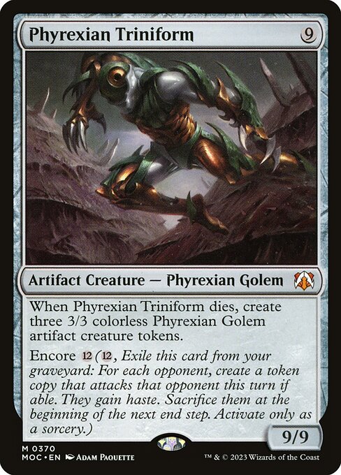 Phyrexian Triniform 370