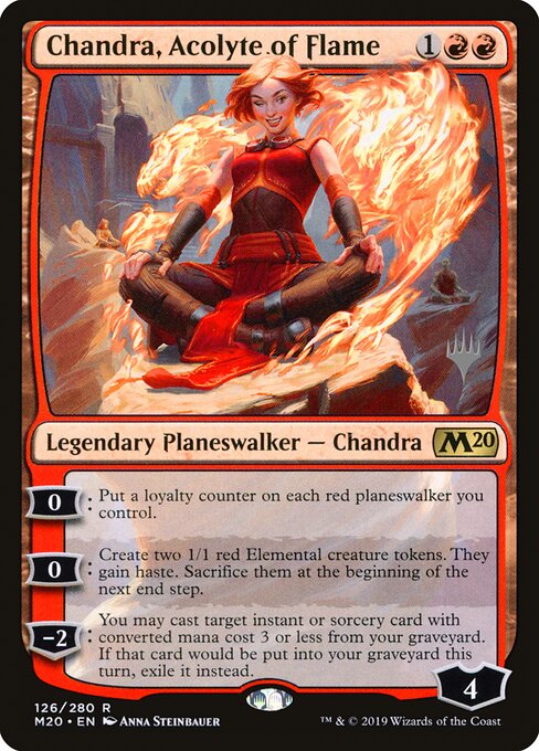 Chandra, Acolyte of Flame 126p