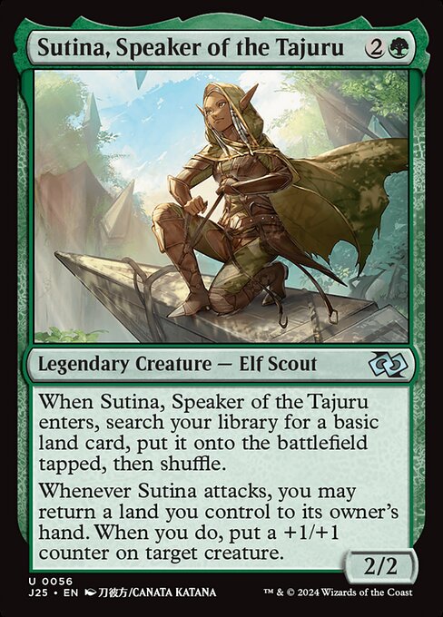 Sutina, Speaker of the Tajuru 56
