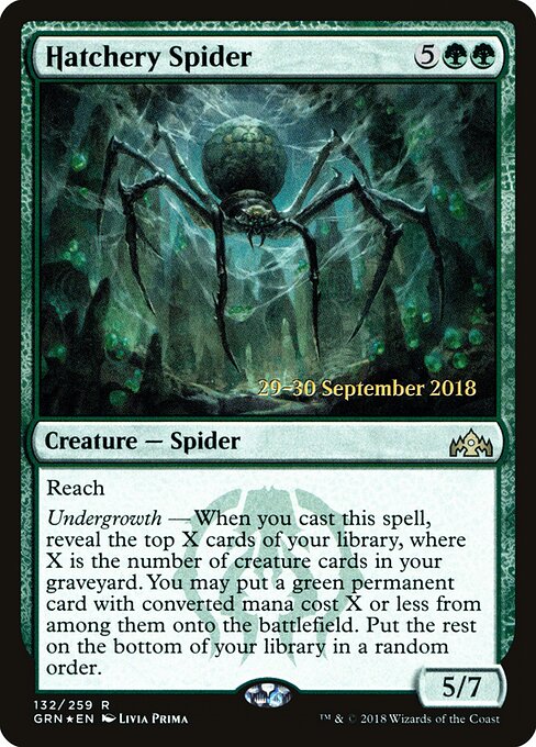 Hatchery Spider 132s