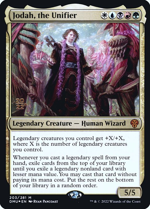 Jodah, the Unifier 203s