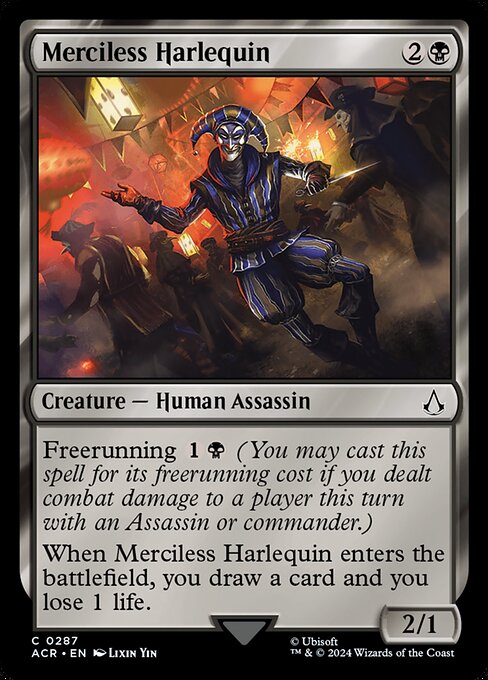 Merciless Harlequin 287