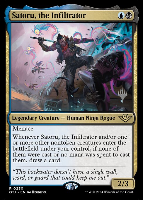Satoru, the Infiltrator 230p