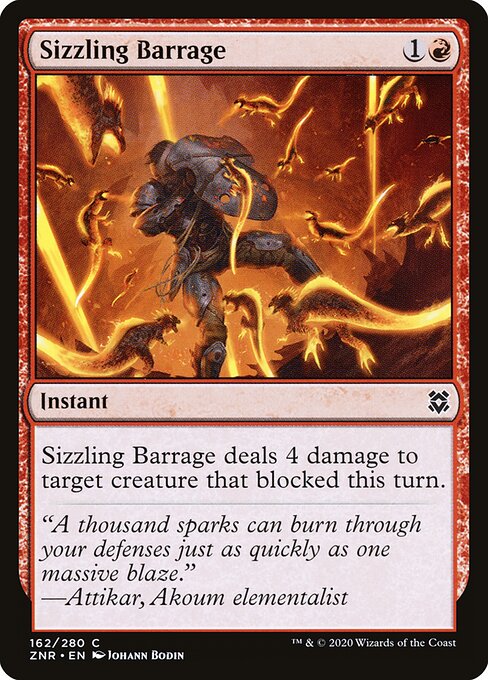 Sizzling Barrage 162