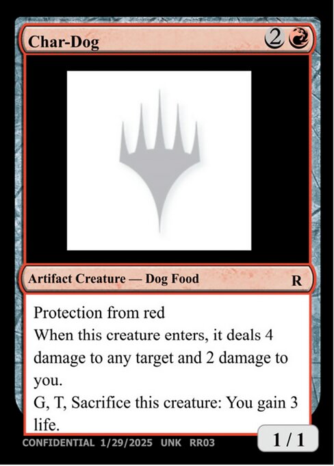 Char-Dog RR03a