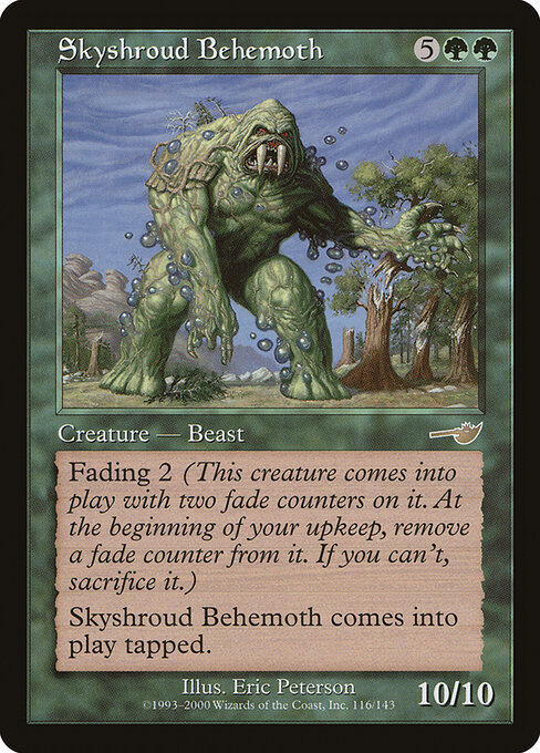 Skyshroud Behemoth 116