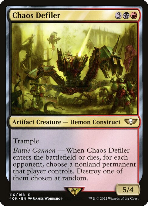 Chaos Defiler 110
