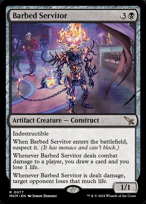 Barbed Servitor 77