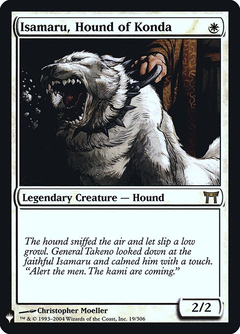 Isamaru, Hound of Konda CHK-19