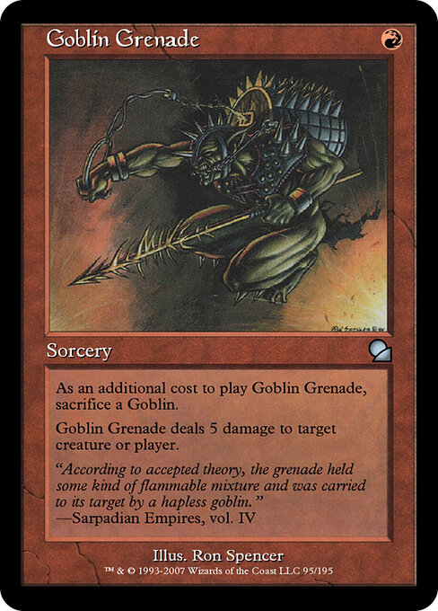 Goblin Grenade 95