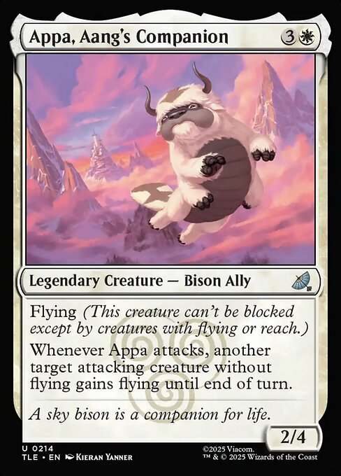 Appa, Aang's Companion 214