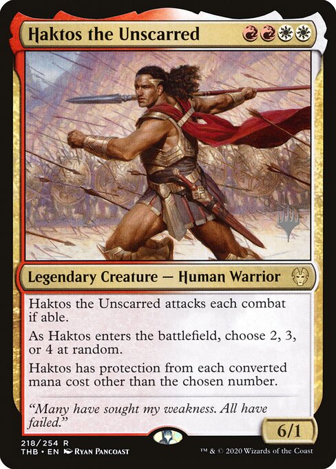 Haktos the Unscarred 218p