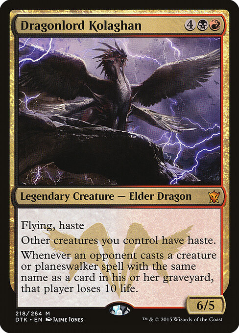 Dragonlord Kolaghan 218