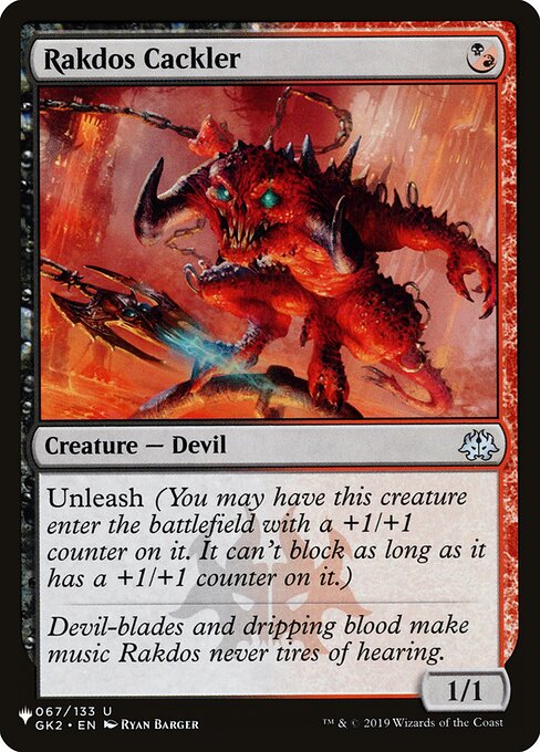 Rakdos Cackler GK2-67