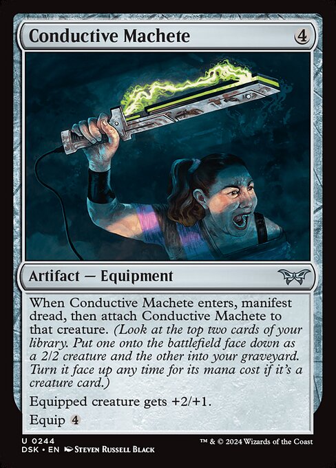 Conductive Machete 244