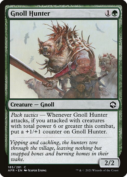 Gnoll Hunter 185