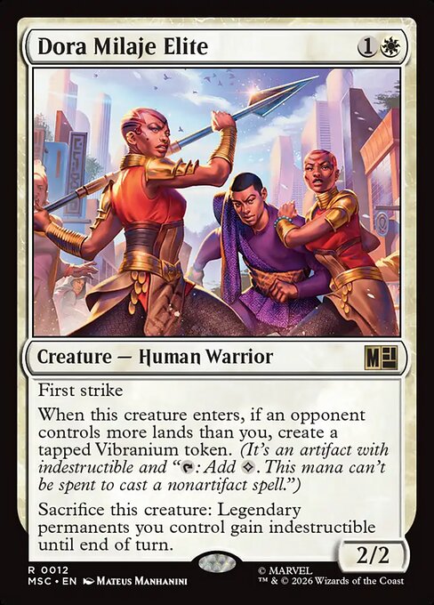 Dora Milaje Elite 12