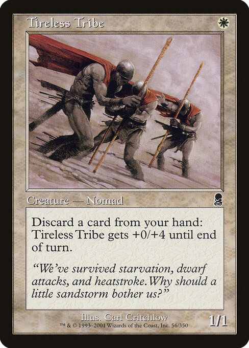 Tireless Tribe 56
