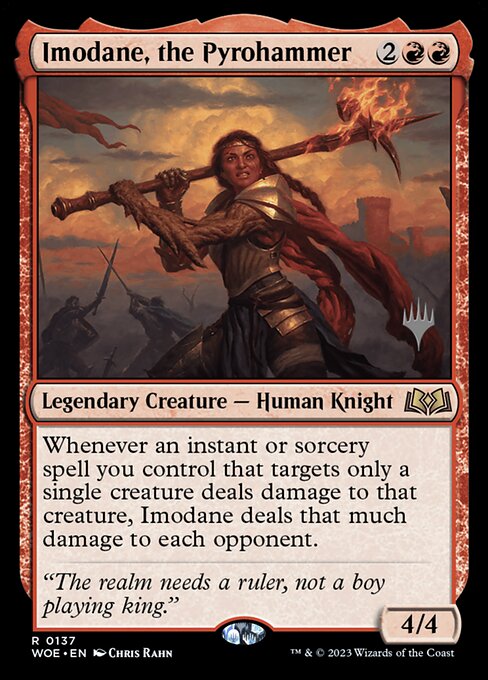 Imodane, the Pyrohammer 137p