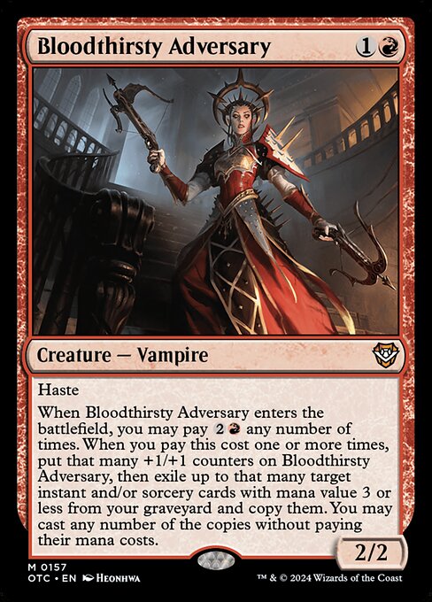 Bloodthirsty Adversary 157