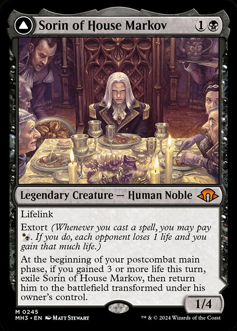 Sorin of House Markov // Sorin, Ravenous Neonate 245